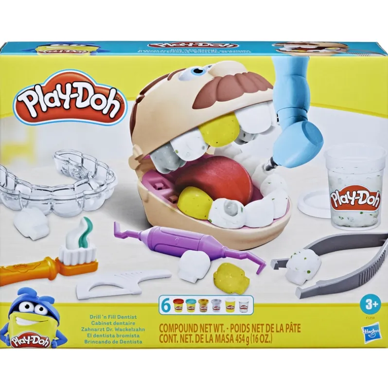 Play-Doh tandlæge legesæt