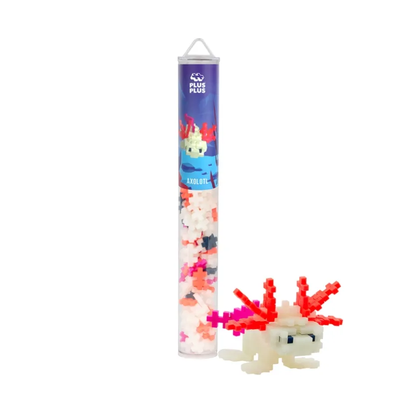 Plus-Plus Axolotl / 100 pcs Tube