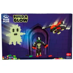 Plus-Plus Build and Glow - Glow in the Dark / 360 pcs