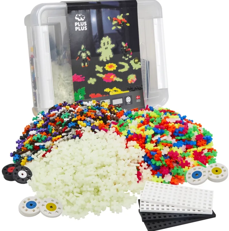 Plus-Plus Build and Glow Storage Box / 2000 pcs