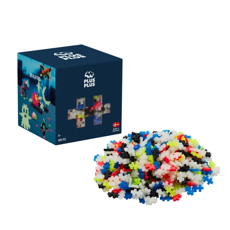 Plus-Plus Glow / 600 pcs