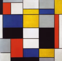 Plus-Plus Inspired - Mondrian