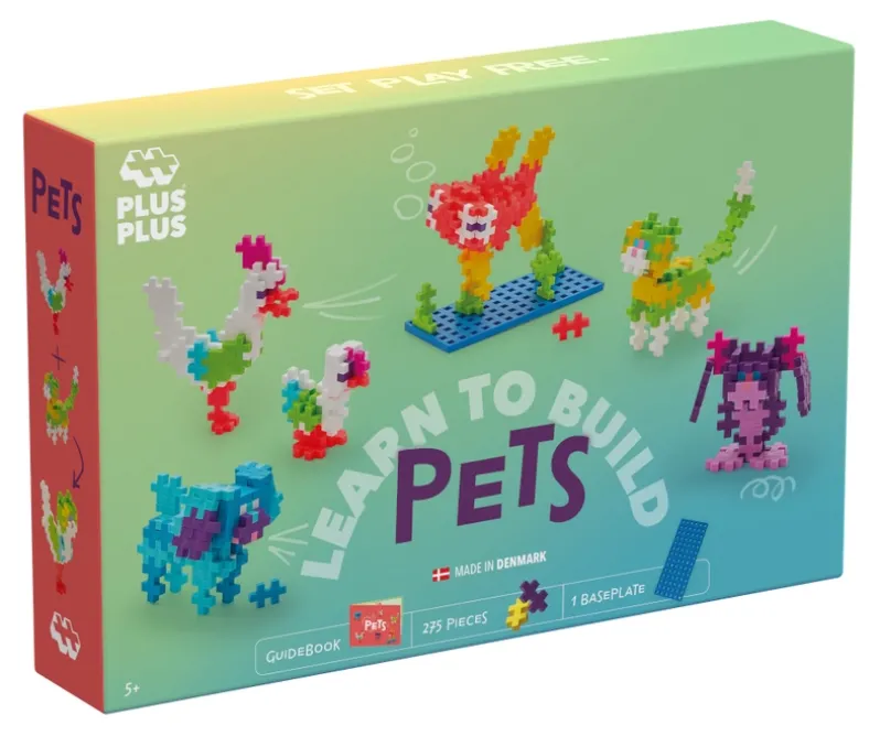 Plus-Plus Learn to Build Pets