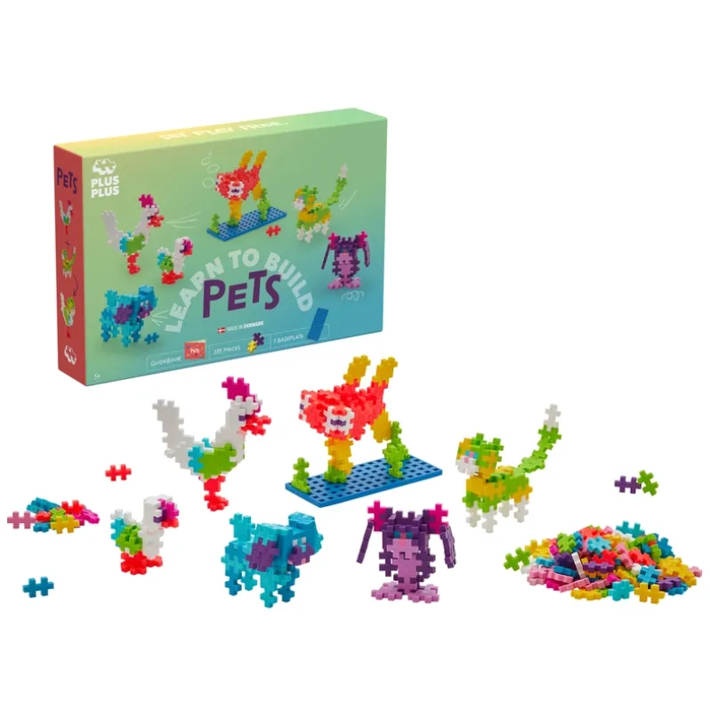 Plus-Plus Learn to Build Pets