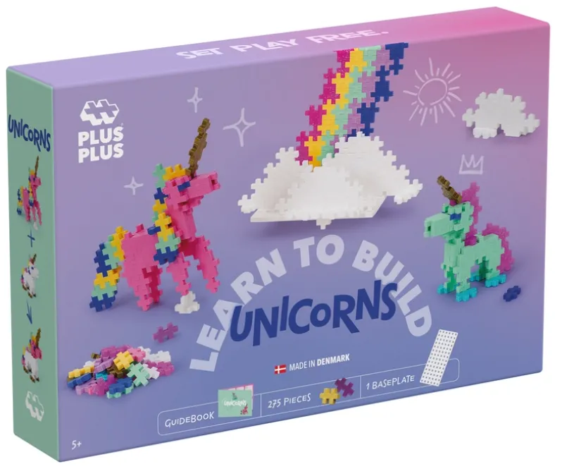 Plus-Plus Learn to Build Unicorns