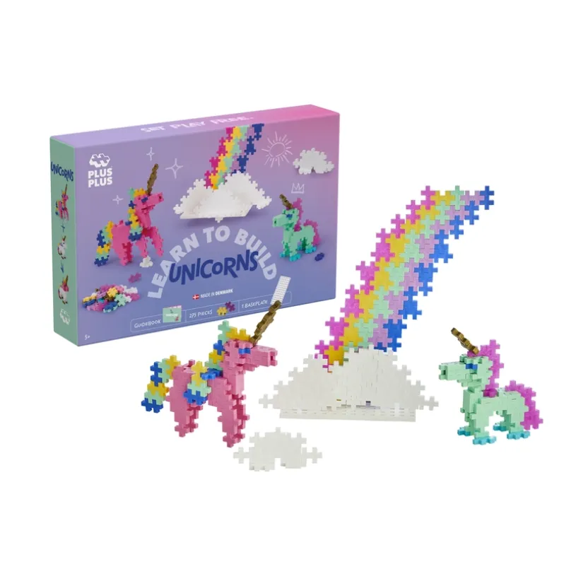 Plus-Plus Learn to Build Unicorns