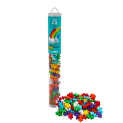 Plus-Plus Rainbow mix / 100 pcs Tube