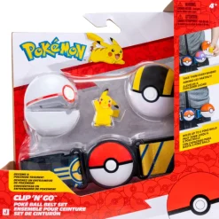 Pokemon clip n go belt set Pikachu