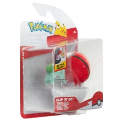 Pokemon clip n go Bulbasaur with poke ball