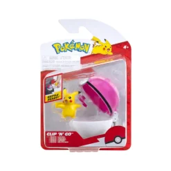 Pokemon clip n go Pikachu with love ball