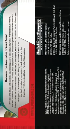 Pokemon Scarlet & Violet 4 booster, Paradox Rift