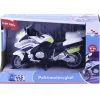 Politimotorcykel med lys og lyd 18 cm