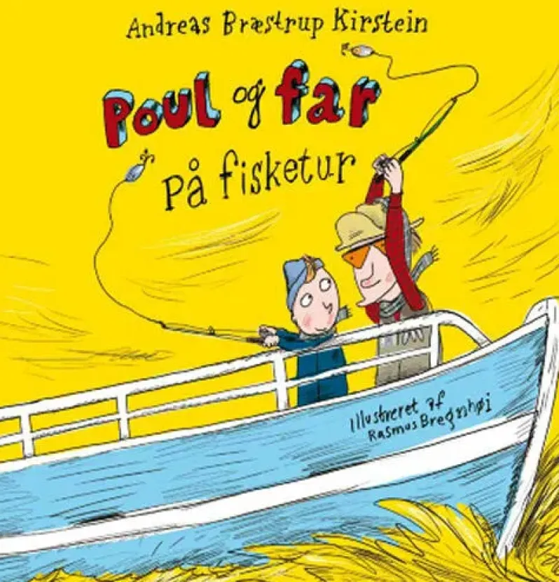 Poul og far på fisketur