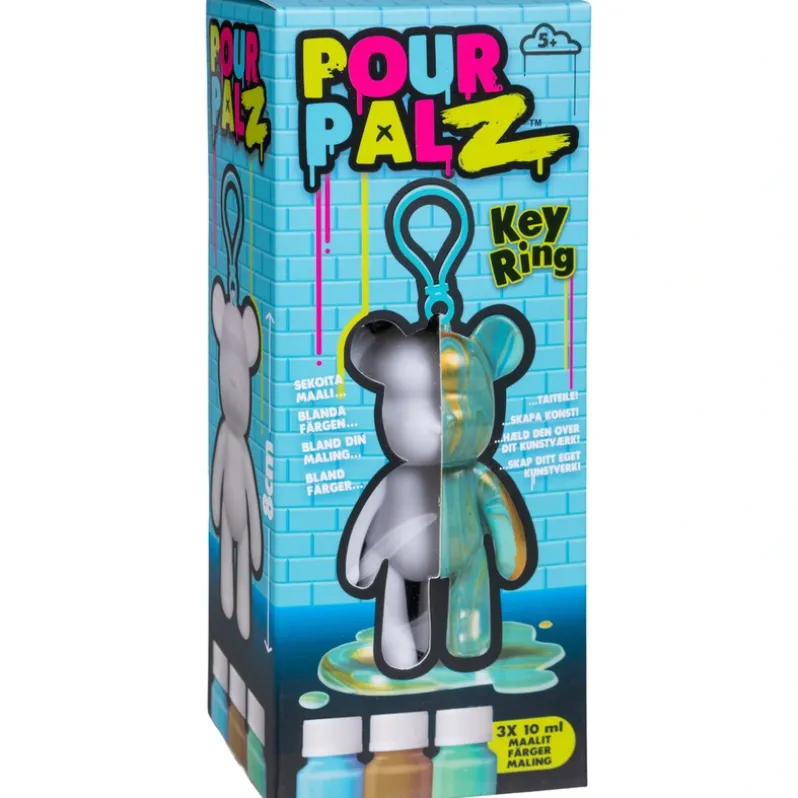 Pour Palz Bear nøglering ass