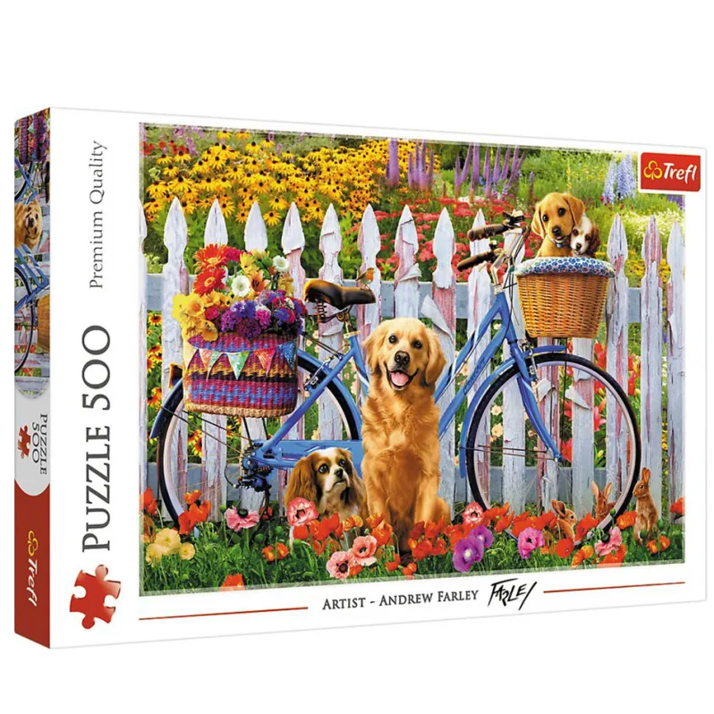 Pulsespil puppies adventure 500 brikker