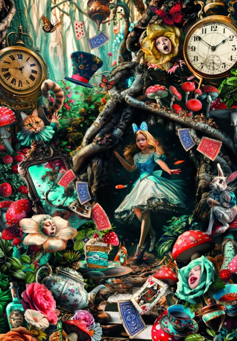 Puslespil Another Day in Wonderland 1000 brikker