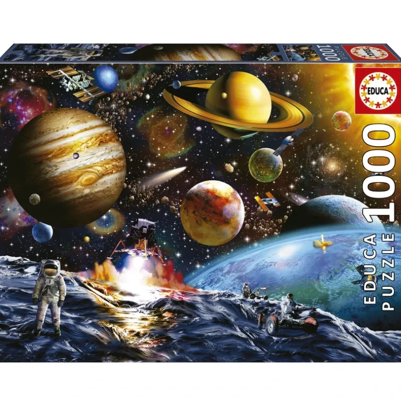 Puslespil Asteroid Mission 1000 brikker