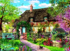 PUSLESPIL CLEMENTONI THE OLD COTTAGE 1000 BRIKKER