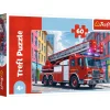 Puslespil Fire truck 60 brikker