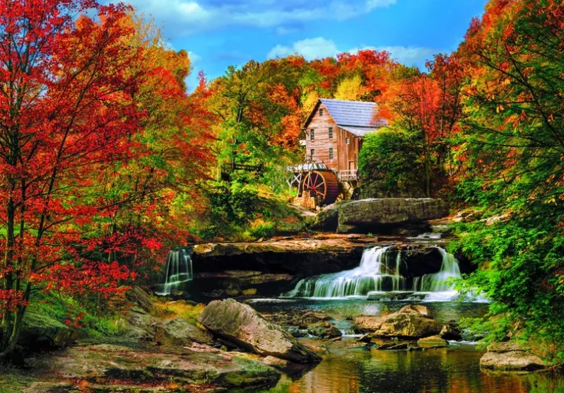 PUSLESPIL GLADE CREEK GRIST MILL 2000 BRIKKER