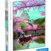 Puslespil Himeji Castle in Spring 1000 brikker