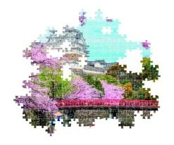 Puslespil Himeji Castle in Spring 1000 brikker