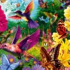 Puslespil Hummingbird garden 1000 brikker