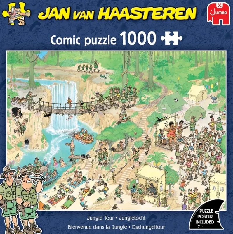 Puslespil JvH Jungle Tour 1000 brikker