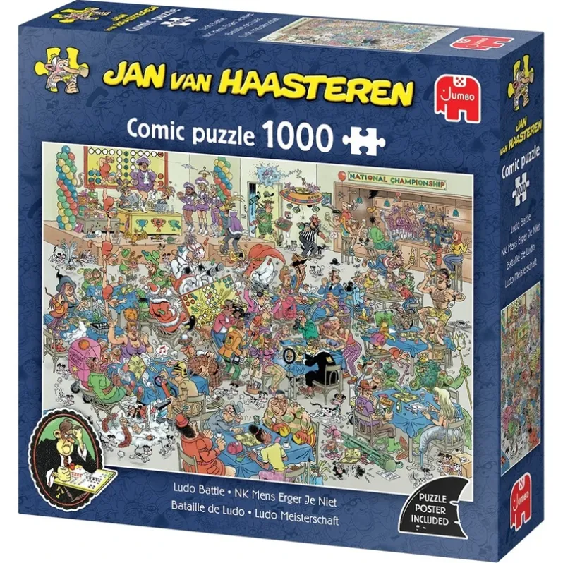 Puslespil JvH Ludo Battle 1000 brikker