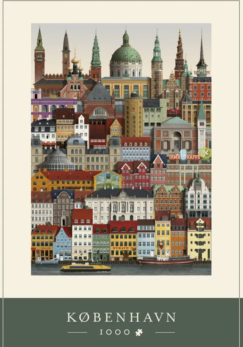 Puslespil københavn 1000 brikker