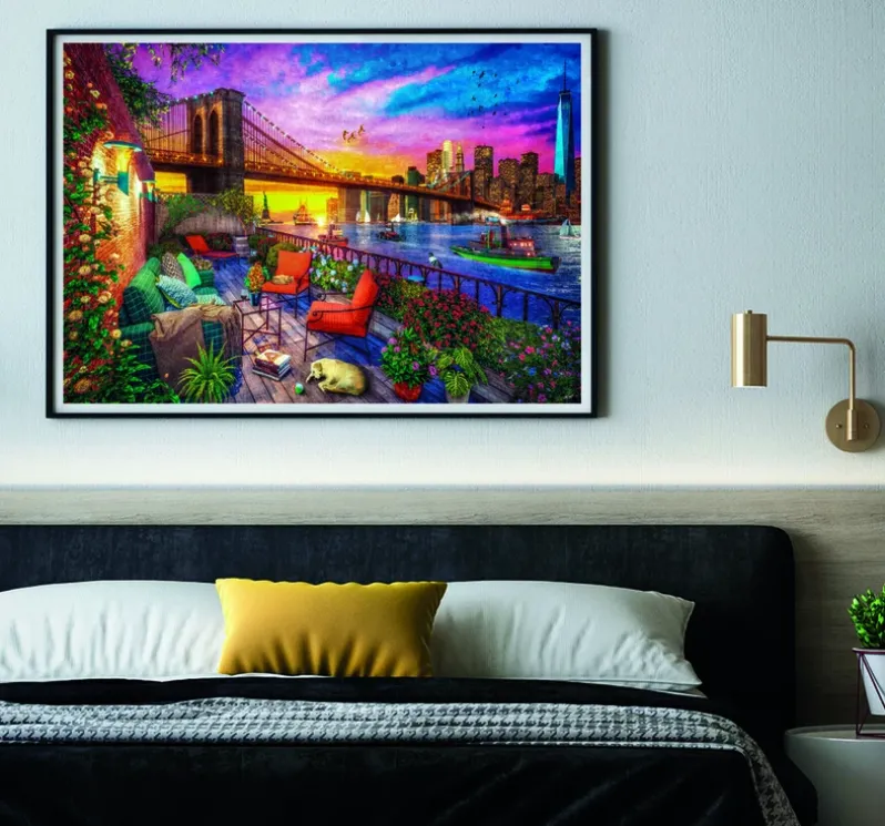 Puslespil Manhattan balcony 3000 brikker