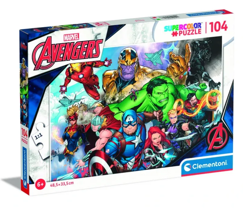 Puslespil Marvel Avengers 104 brikker