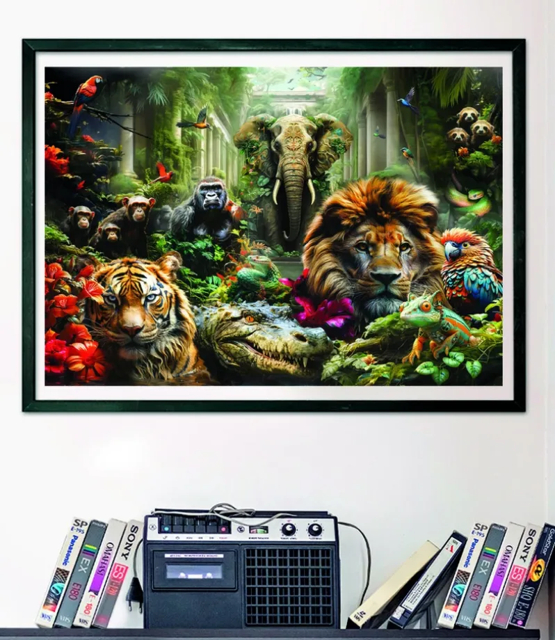 Puslespil Mystic Jungle 1000 brikker