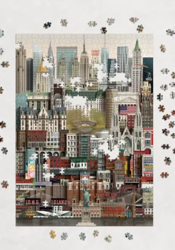 Puslespil new york 1000 brikker