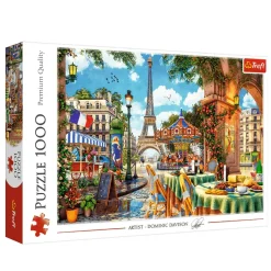 Puslespil Parisian morning 1000 brikker