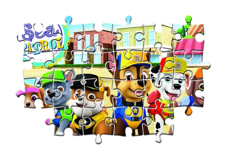 Puslespil Paw Patrol 2 X 20 brikker