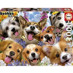 Puslespil Puppies Selfie Howard Robinson 1000 brikker