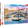 Puslespil Rialto bridge Venice 500 brikker