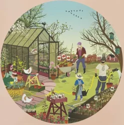 Puslespil spring feeling 1000 brikker
