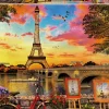 Puslespil sunset in paris 3000 brikker