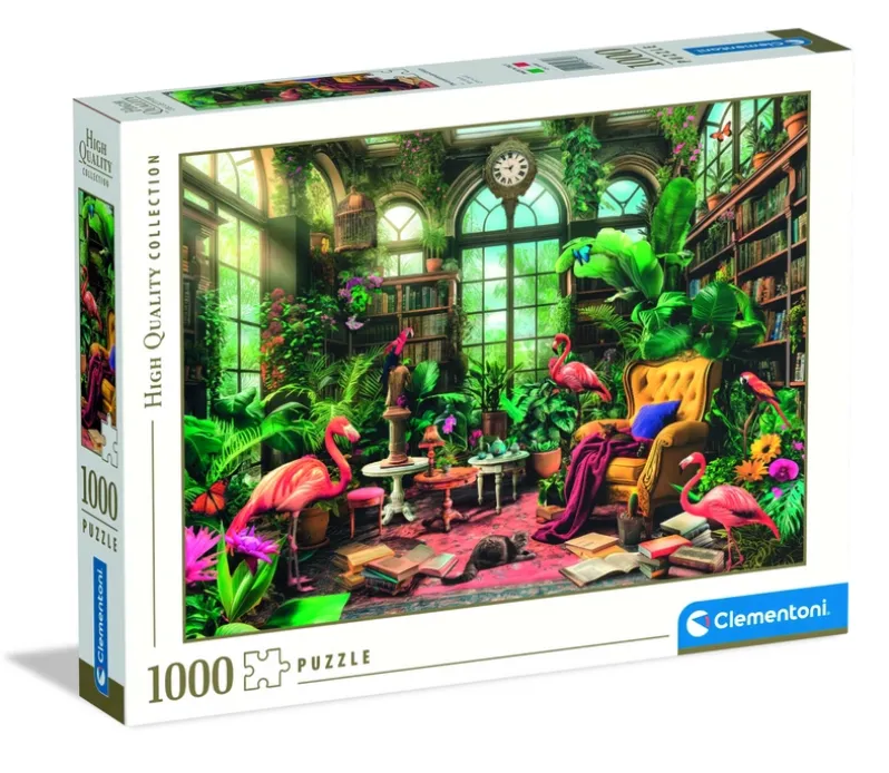 Puslespil The Greenhouse Library 1000 brikker