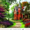 PUSLESPIL TREFL Victorian cottage 1000 brikker