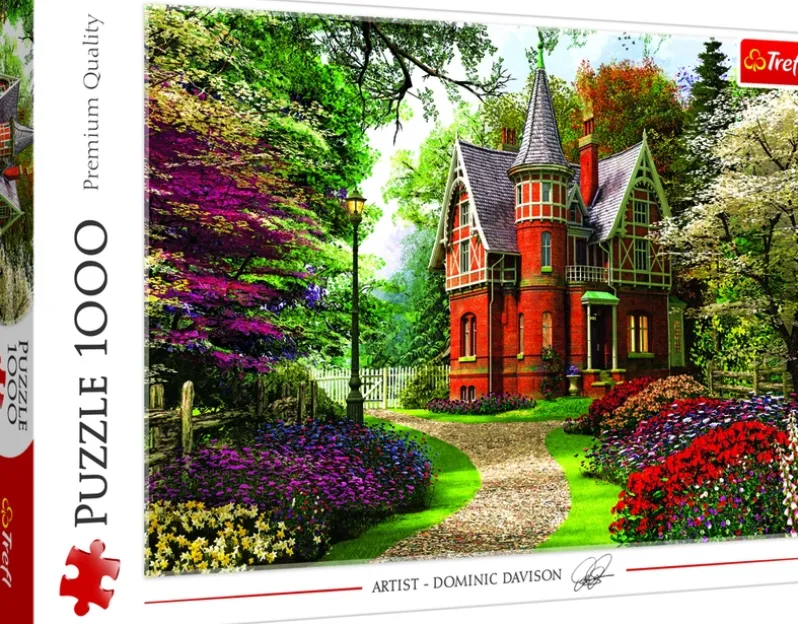 PUSLESPIL TREFL Victorian cottage 1000 brikker