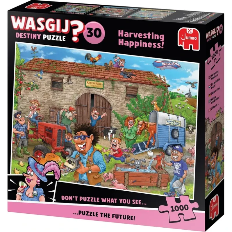 Puslespil Wasgij Destiny 30 Harvesting Happiness! 1000 brikker