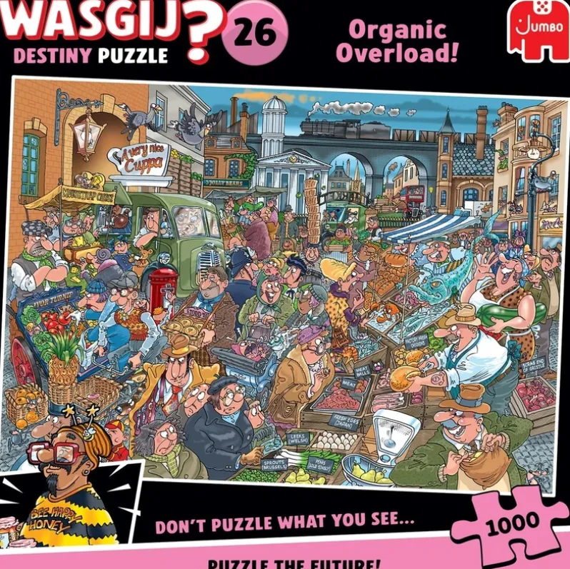 Puslespil Wasgij Destiny 26 Organic Overload! 1000 brikker
