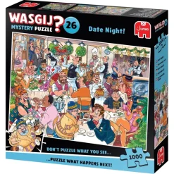 Puslespil Wasgij Mystery 26 date night! 1000 brikker
