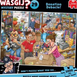 Puslespil Wasgij Mystery 29 Donation Debacle! 1000 brikker
