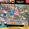 Puslespil Wasgij Original 46 Middle Aisle Madness! 1000 brikker