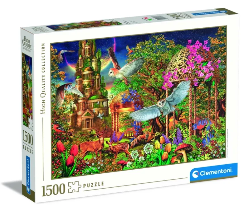 Puslespil Woodland fantasy garden 1500 brikker