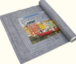 Puslespilstæppe 130x89cm